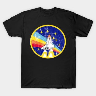 Space Shuttle Rainbow T-Shirt